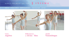 Desktop Screenshot of chroma-online.de